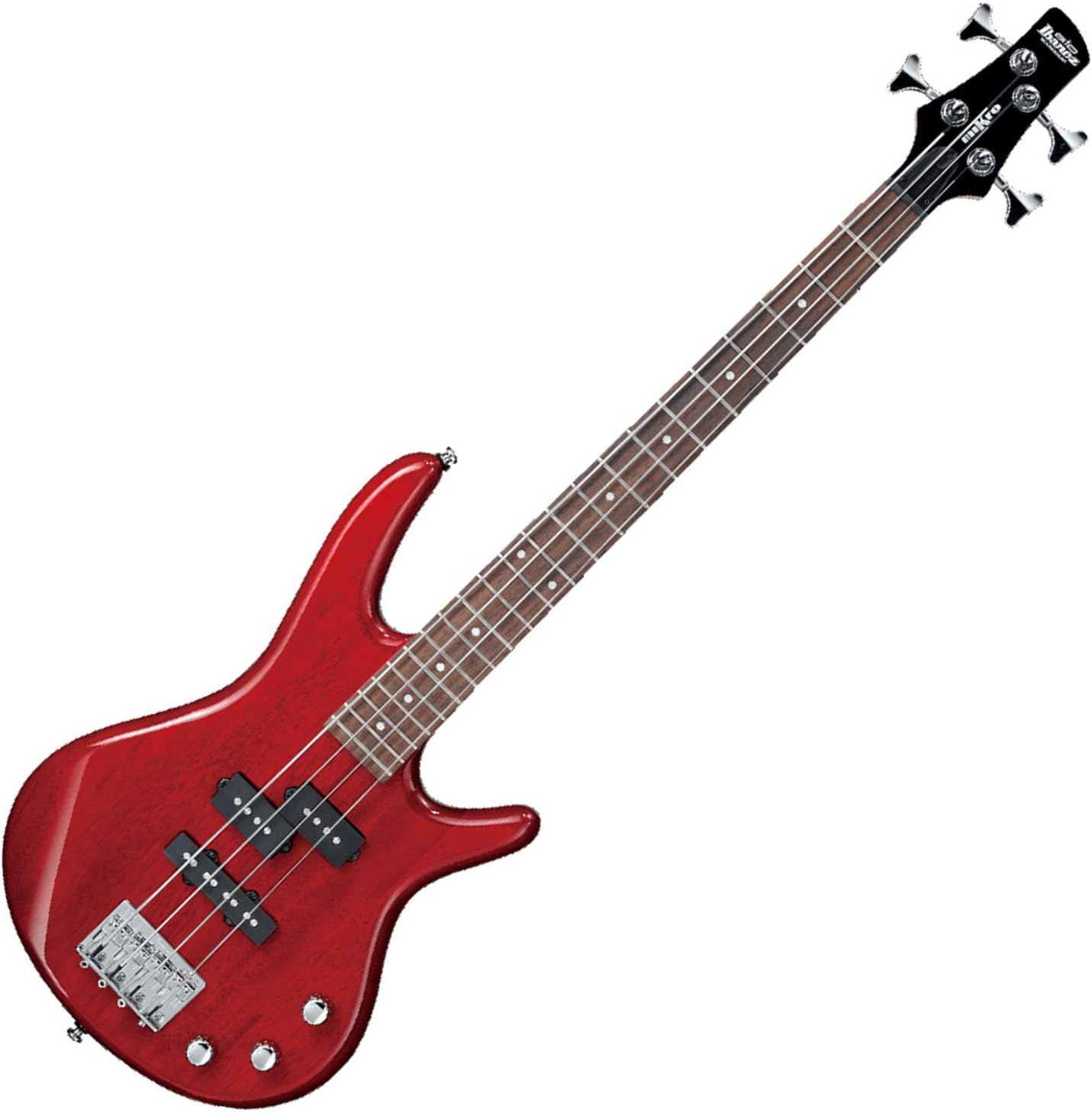 GSRM20TR MiKro - 4-string Electric Bass Guitar - Transparent Red