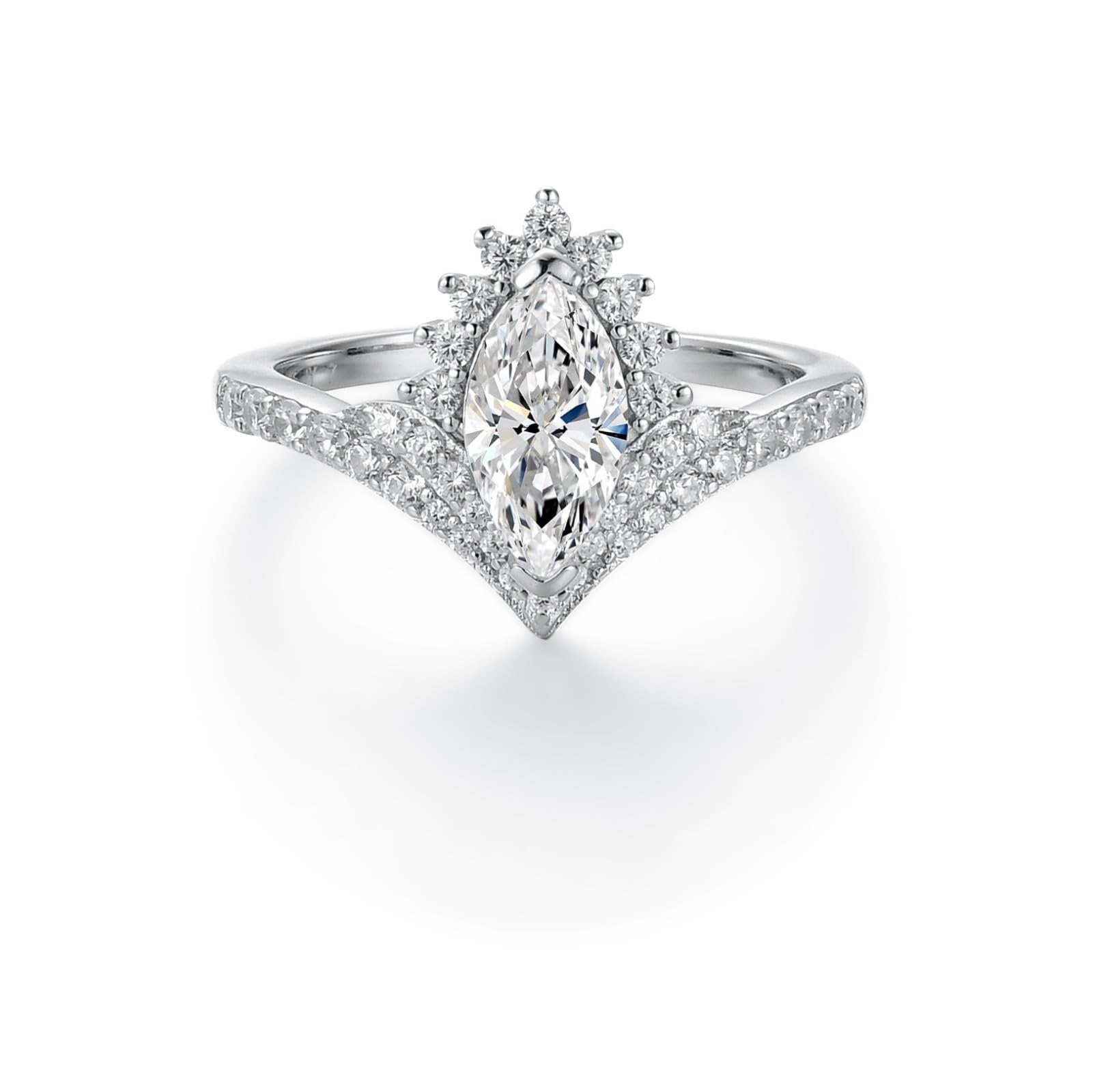 Bague moissanite 1 carat l'alternative parfaite au diamant - 7