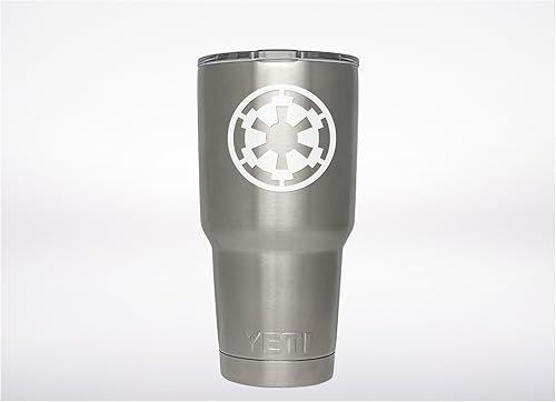 Calcomanía original del Imperio Galáctico de Star Wars para vasos Yeti y Rtic, Macbooks y laptops, iPads y tablets, iPhones y teléfonos celulares,