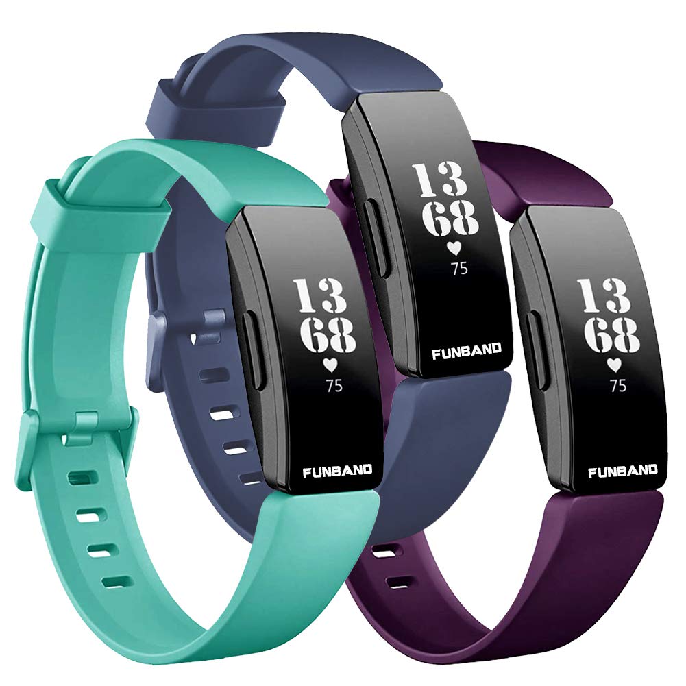 Fitbit Inspire & Inspire HR Correa,Edición Especial Soft Silicona Deportes Recambio de Pulseras Ajustable Reemplazo Accesorios Compatible para Reloj Fitbit Inspire & Inspire HR — view 7