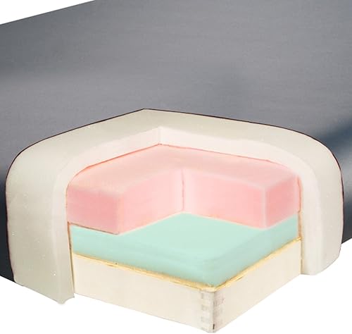 Miniatura 5 de Master Massage Montour Lx - Mesa de masaje portátil de 30 pulgadas con espuma viscoelástica de 3 pulgadas, color gris paloma, mesa de masaje
