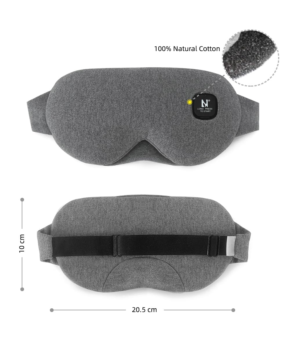 Masque Pour Les Yeux Chauffant Aroma Season Blépharite - Compresse Chaleur Humide Lavande Noire