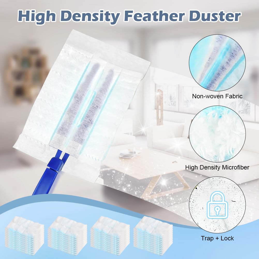 Swiffer - 10 ricariche per piuino Duster 360, acchiappa la polvere e
