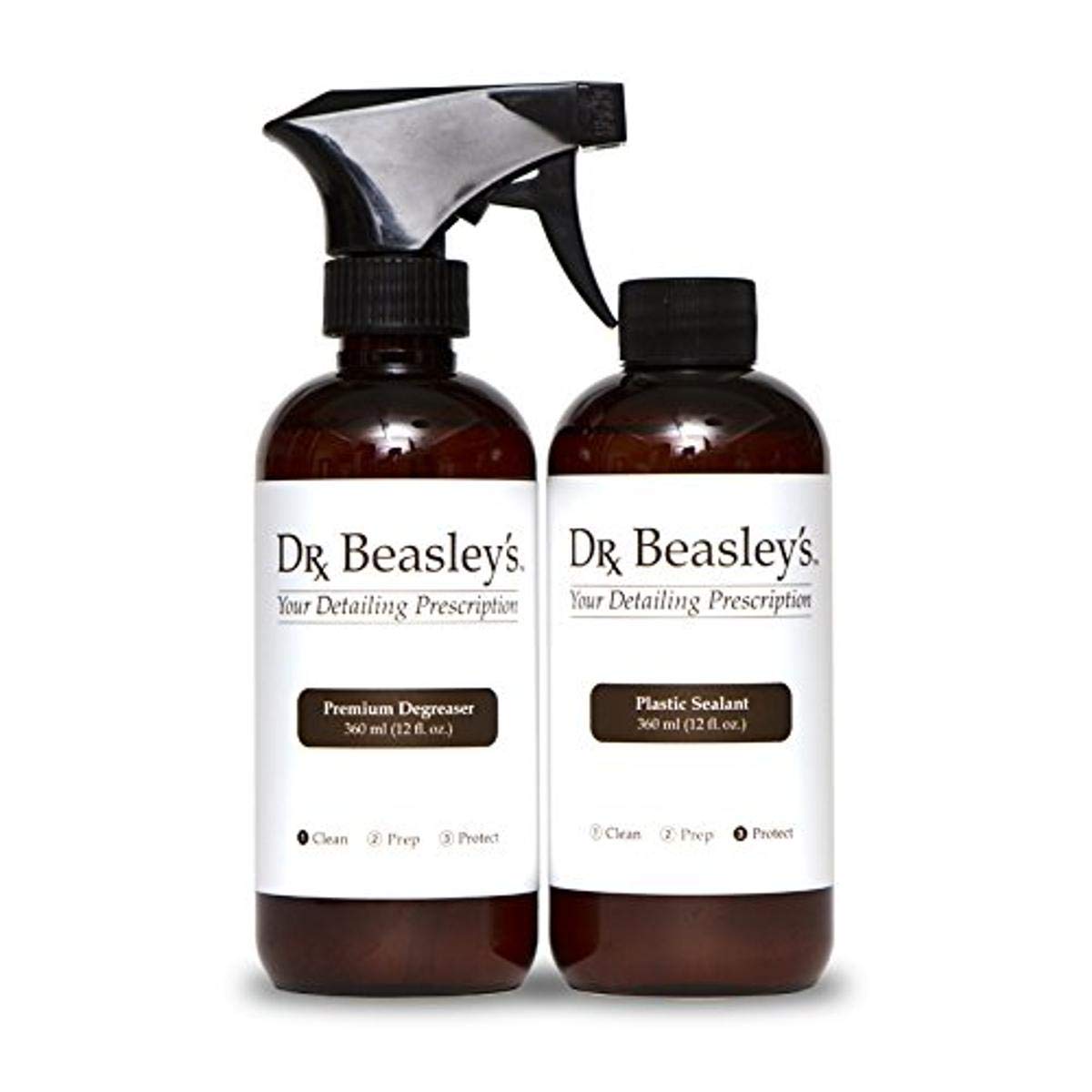 Dr. Beasley's Engine Detailing Prescription, Premium Degreaser, Plastic Sealant