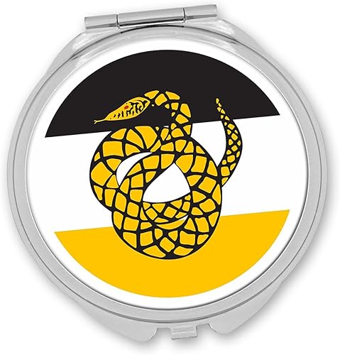 Miniatura 3 de Sigma Nu Fraternity Compact Cosmetic Double Makeup Pocket Round Portable Mirror (Sigma Nu #10)