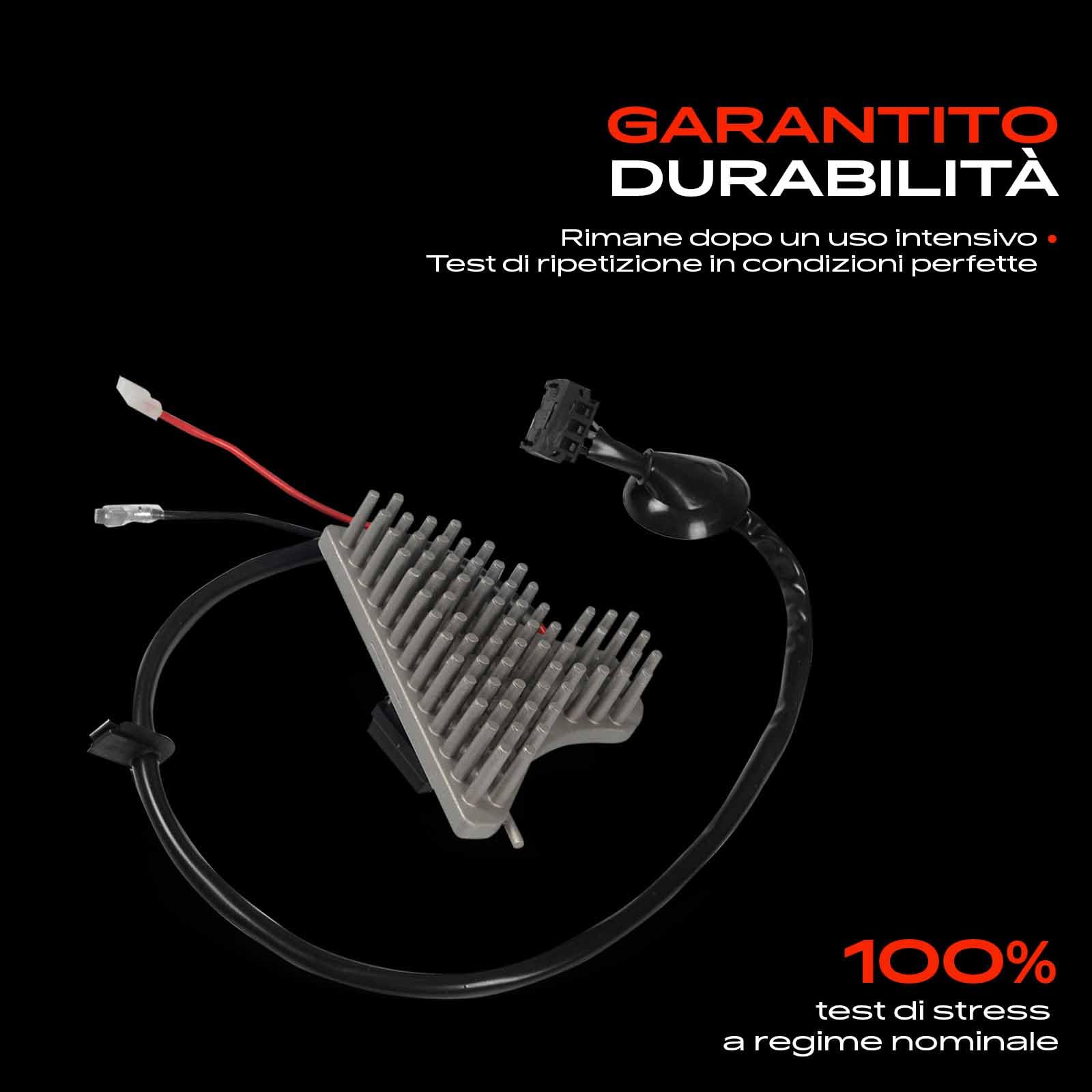 Frankberg Regolatore del ventilatore centralina di controllo del motore | Compatibile con: Coupé C124, Berlina W124, Classe E W124, Classe E Modello T S124, Classe E Coupé C124, A124 Cabriolet