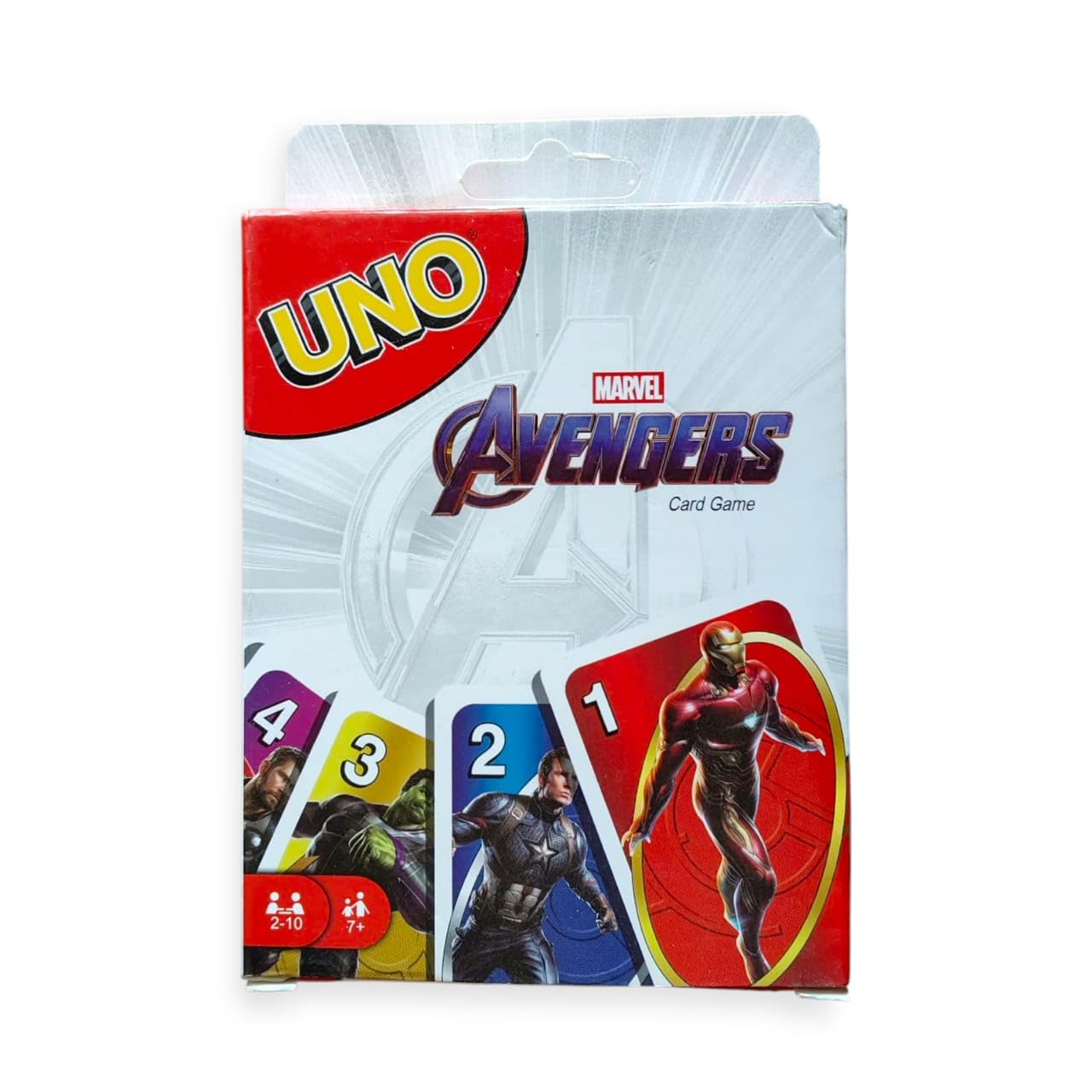 TINYKAD U.N.O Avengers Card Game for Kids of Age 7+ & Adults (108 Cards)| Playing Card Game (2-10 Players) for Family & Friends |Family Fun Game Ideal for Parties,Travel & Gatherings (Avengers)