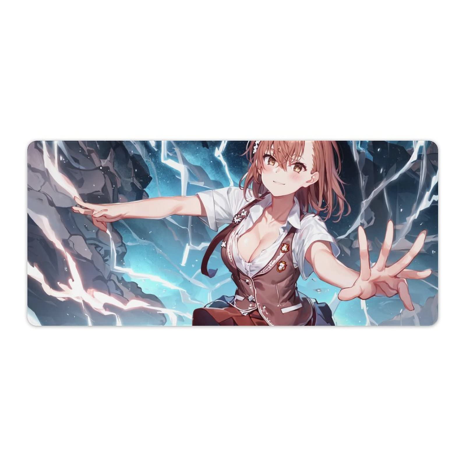 Amazon.co.jp: 大型 マウスパッド 御坂美琴 とある科学の超電磁砲