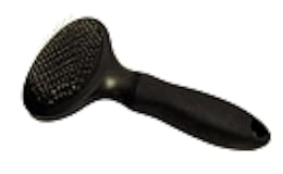 Miracle Care Slicker Brush for Dogs and Cats, Pet Hair Brush for Shedding, Removes Loose Undercoat, Ergonomic Handle, Smaller Head for Small Dogs and Cats