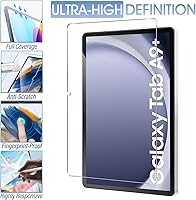 Vista 7 de Funda con teclado retroiluminado para Samsung Galaxy Tab A9 Plus de 11 pulgadas 2023 (SM-X210/X216/X218) con protector de pantalla, teclado