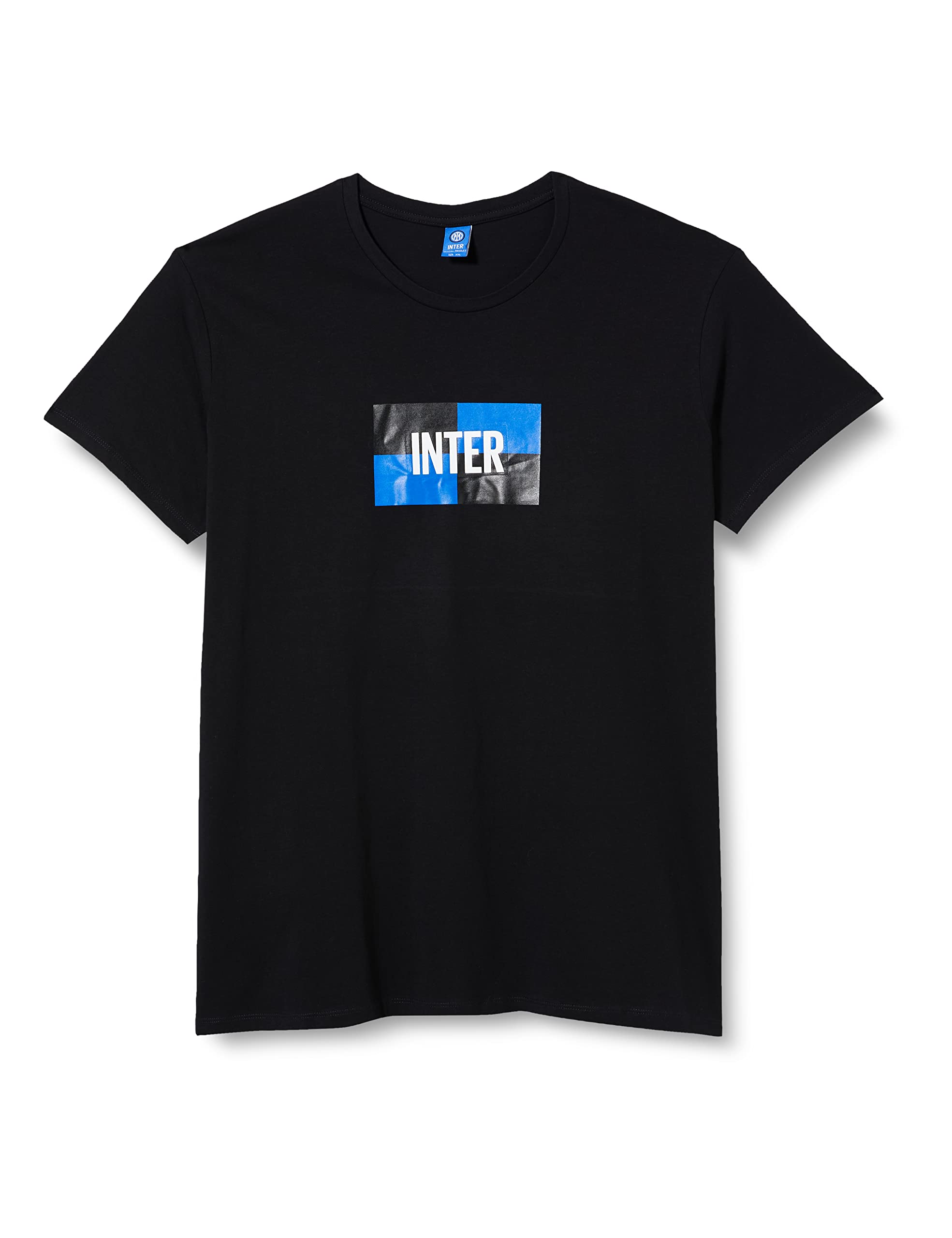 Inter New Logo T-Shirt Unisex – Adult Black
