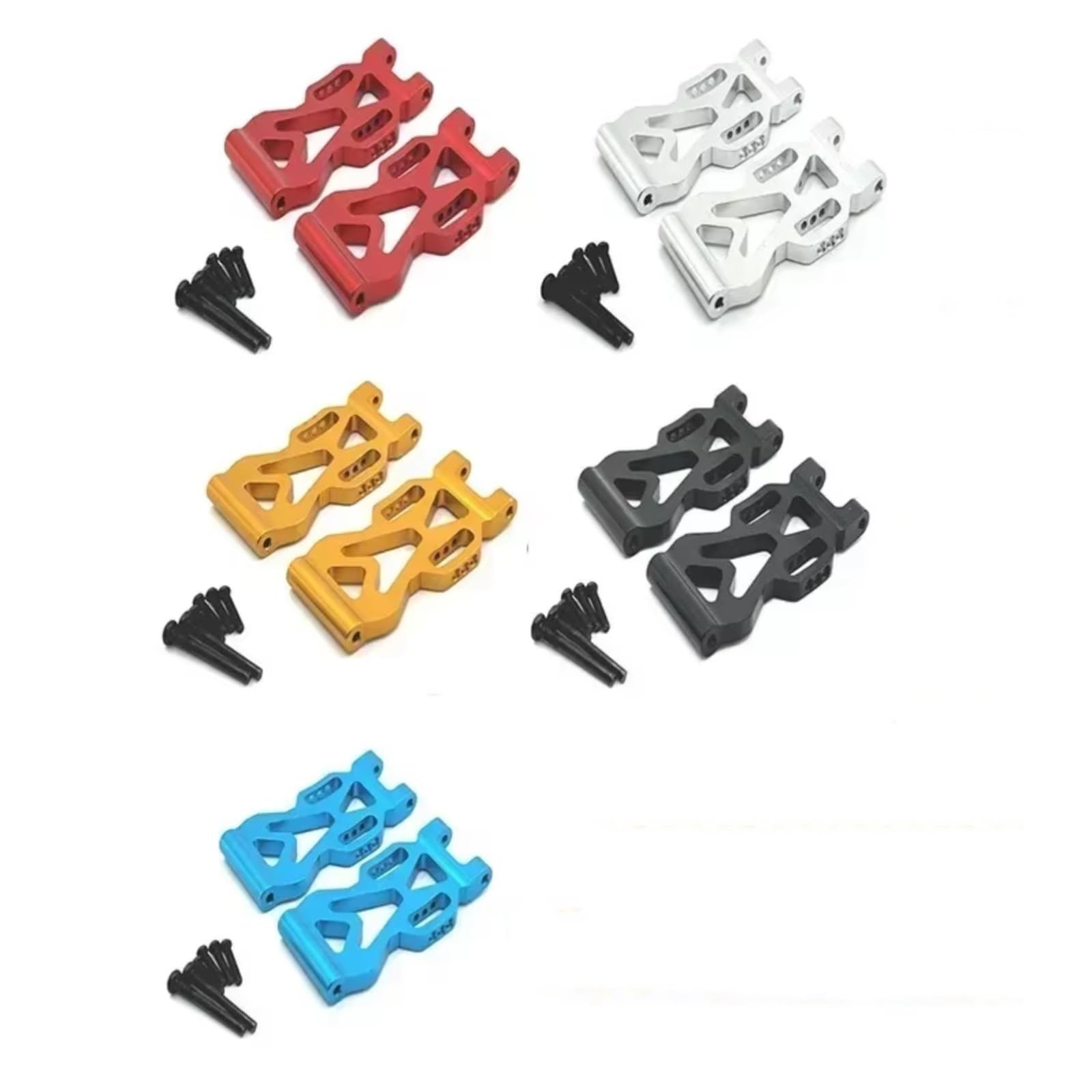 Bras Inférieur Avant En Plastique Pour Voiture RC – Compatible 16101/16102/16103/16201 – Jeu De 2 Pièces De Rechange