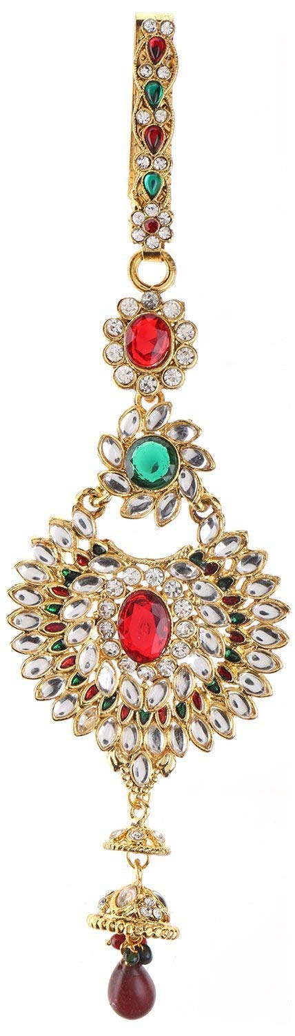 Om Jewels Amazing Look Gold Plated Traditional Kundan & Pearl Chabi Challa/Challa Waist Key chain For Women (B09Q9CP2NY) Amazon Price History, Amazon Price Tracker