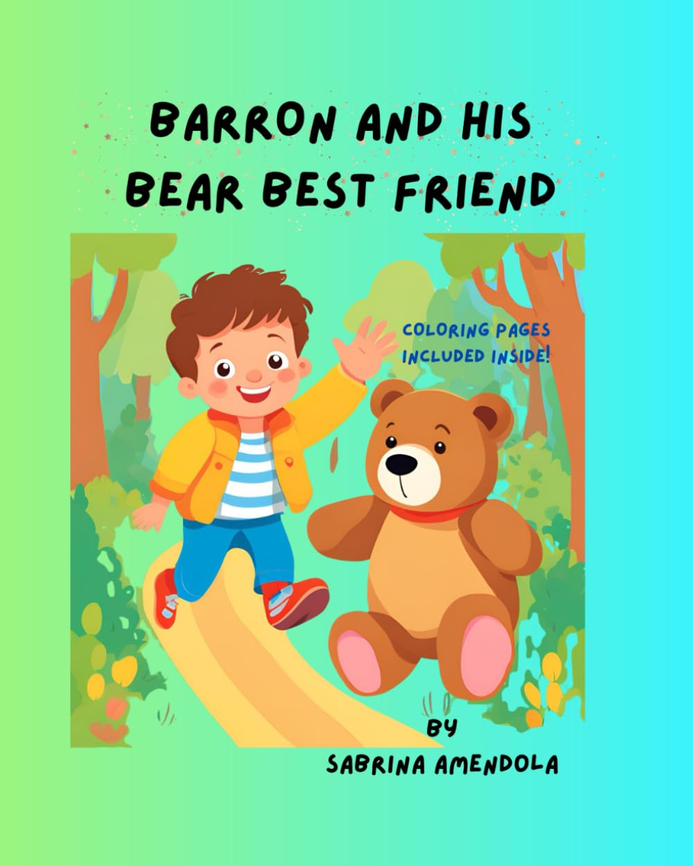 BARRON AND HIS BEAR BEST FRIEND