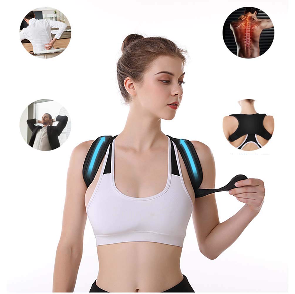 Multar Corrector de Postura, Fisioterapia para Ajustar el Peso de la Espalda para Hombre Mujer - Alivia el Dolor de Espalda, Hombro y Cuello Unisexo