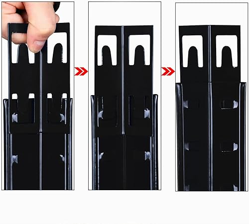 Miniatura 4 de Estantes de almacenamiento de garaje, estantería de metal, estante de 5 niveles, estante de utilidad de pie para cobertizo, almacén, sótano, cocina,