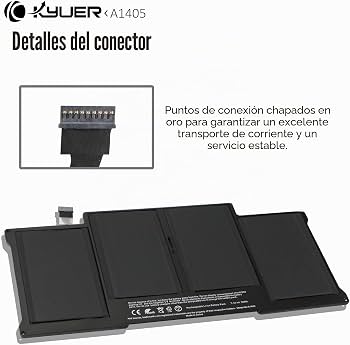 A1496 A1405 A1377 Batería para MacBook Air 13