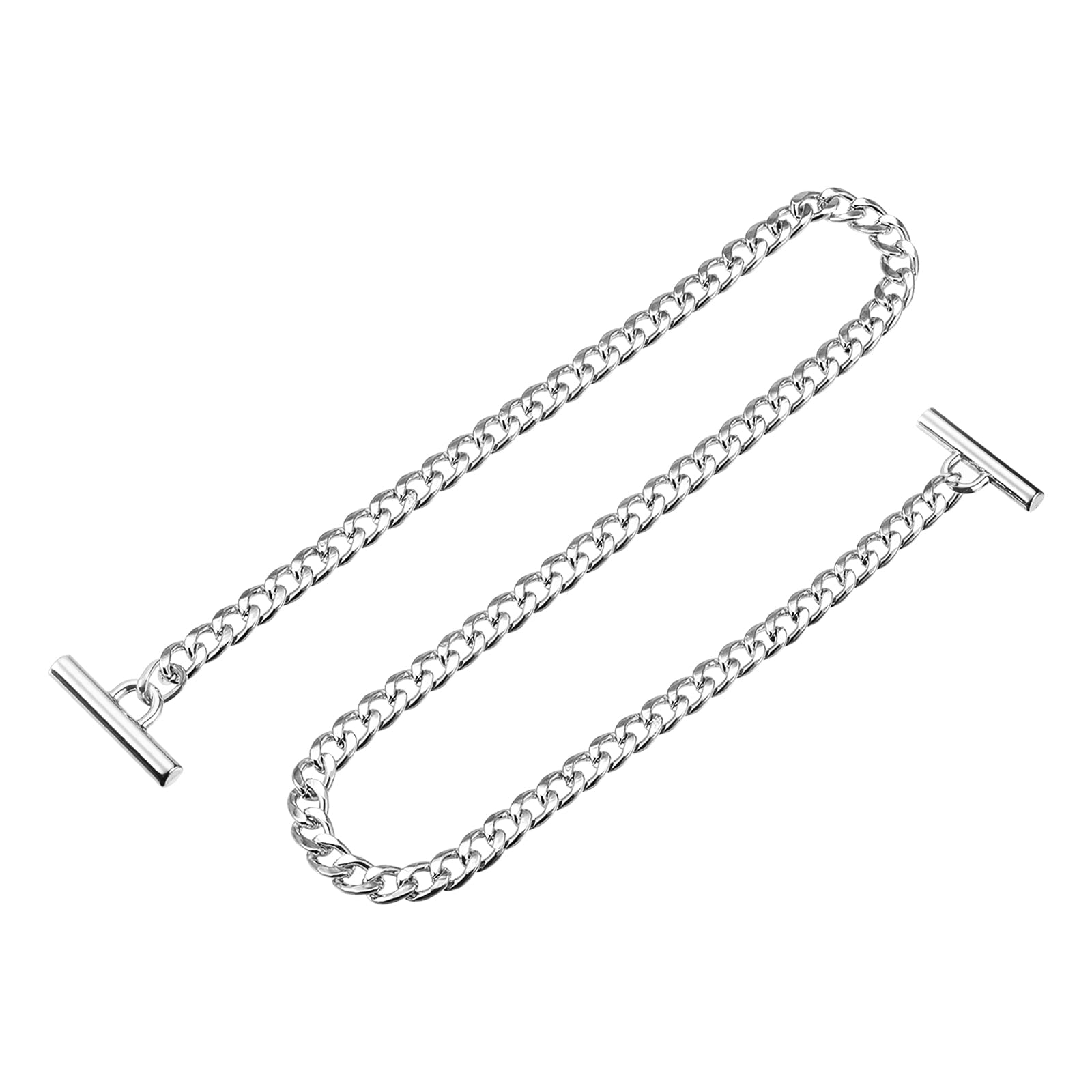 Chaîne plate en fer uxcell sac à main bandoulière fermoir 99cm