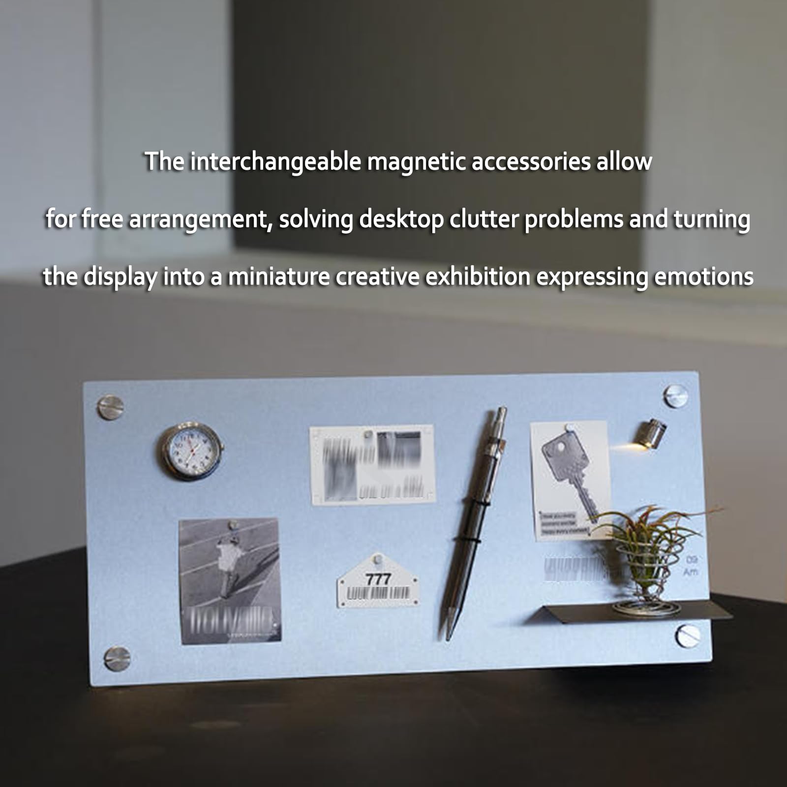 Magnetische Pinnwand Mit Ständer, 36 X 17,5 X 5 cm, Metall-tischtafel, Magnetische Menütafel Mit Staffelei, Edelstahl-präsentationsständer Für Büro, Zuhause, Küche, Schule