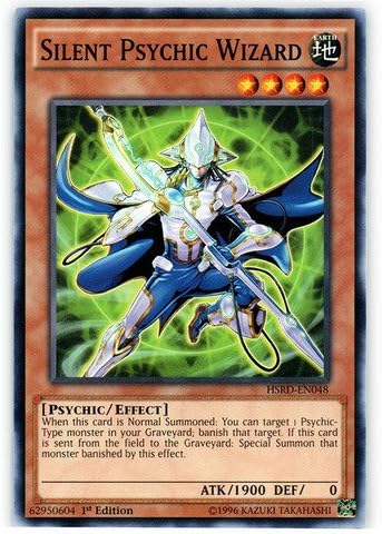 YU-GI-OH! - Silent Psychic Wizard (HSRD-EN048) - Jinetes de Alta Velocidad - 1 Edición - Común
