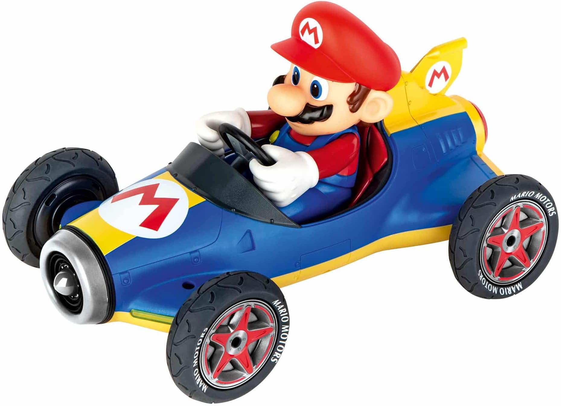 181066 RC Official Licensed Kart Mach 8 Mario 1: 18 Scale 2.4 Ghz Remote Radio Control Car with Rechargeable Lifepo4 Battery - Kids Toys Boys/Girls