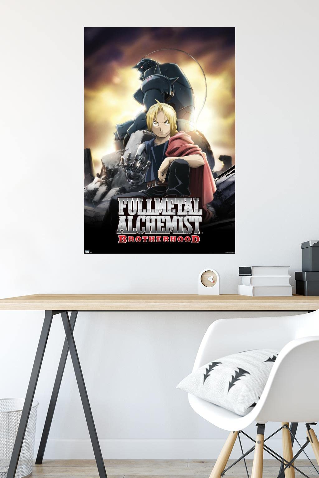 Amazon.com: Fullmetal Alchemist: Brotherhood - Key Art 1 Wall