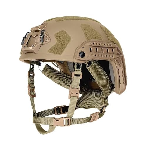 Level IIIA Fast SF Super High Cut Helmet with Rail Adapter (CB, M 56-58CM)