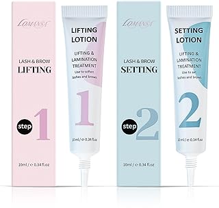 Loción de elevación y fijación de pestañas pa...