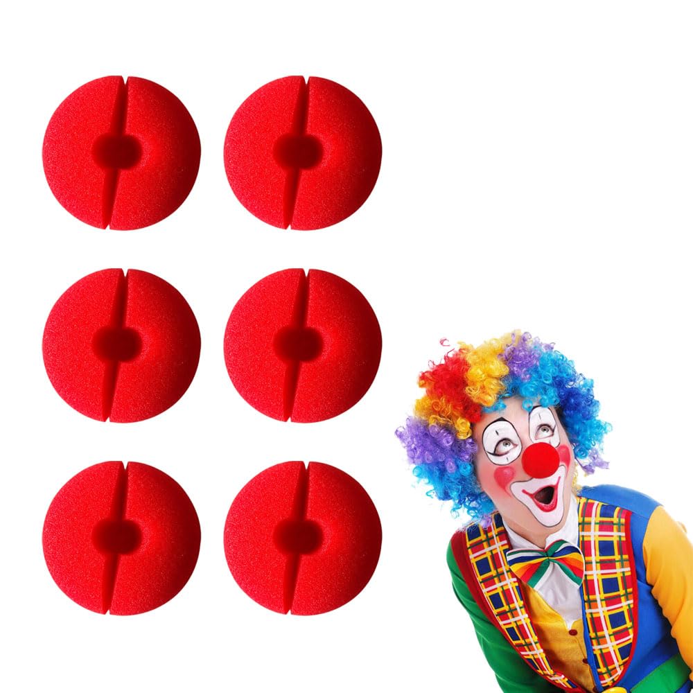 Amazon.co.jp: LIKENNY ピエロ鼻 赤い鼻 猫ロボット鼻 赤い鼻の