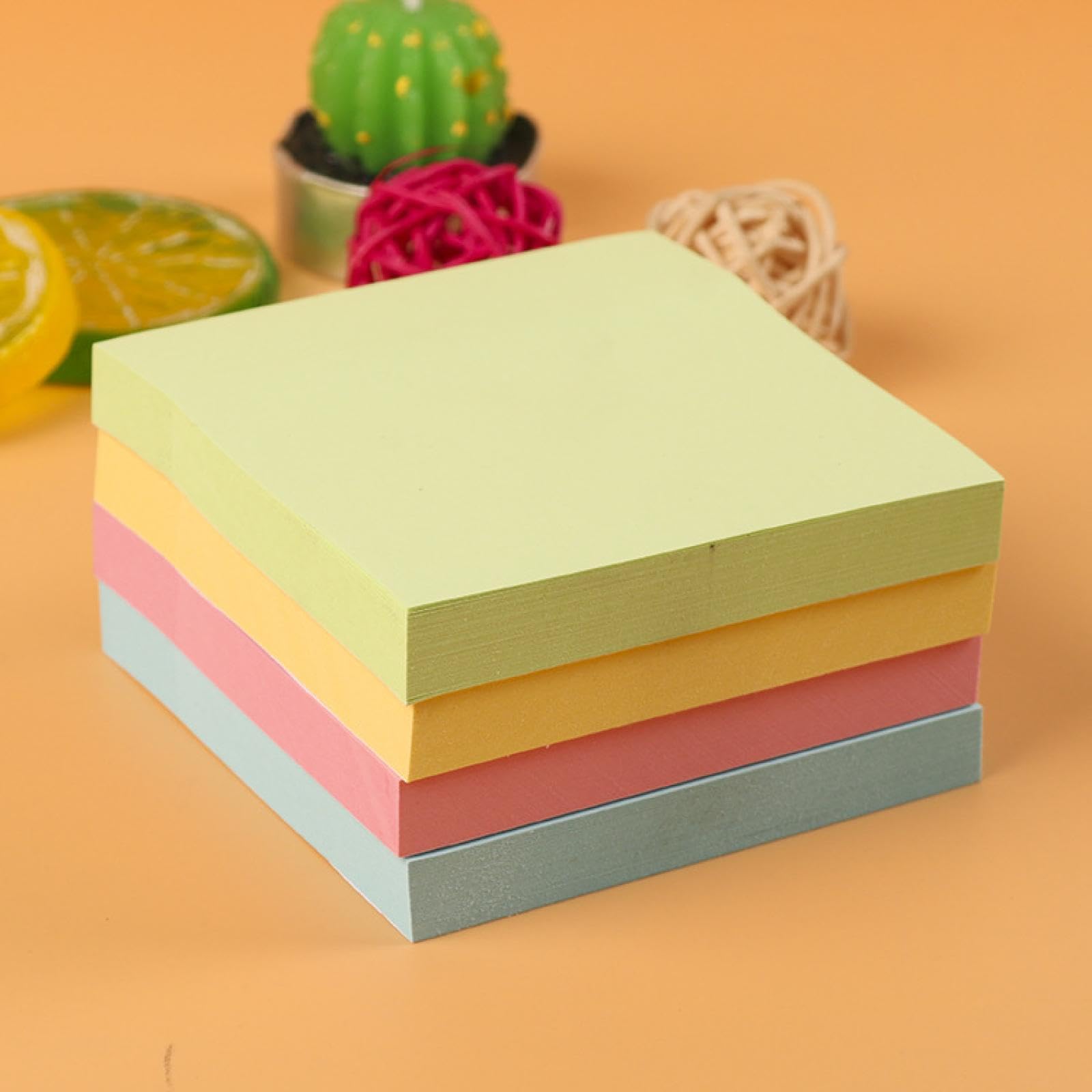 Amazon.co.jp: 付箋 強粘着 75×75mm 100枚×12冊 ノート パステルカラー