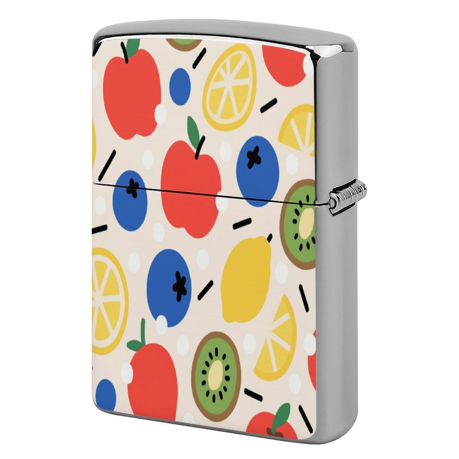 Fekiloot Style Irregular Pattern Lighter Case Cover Metal Lighter Case