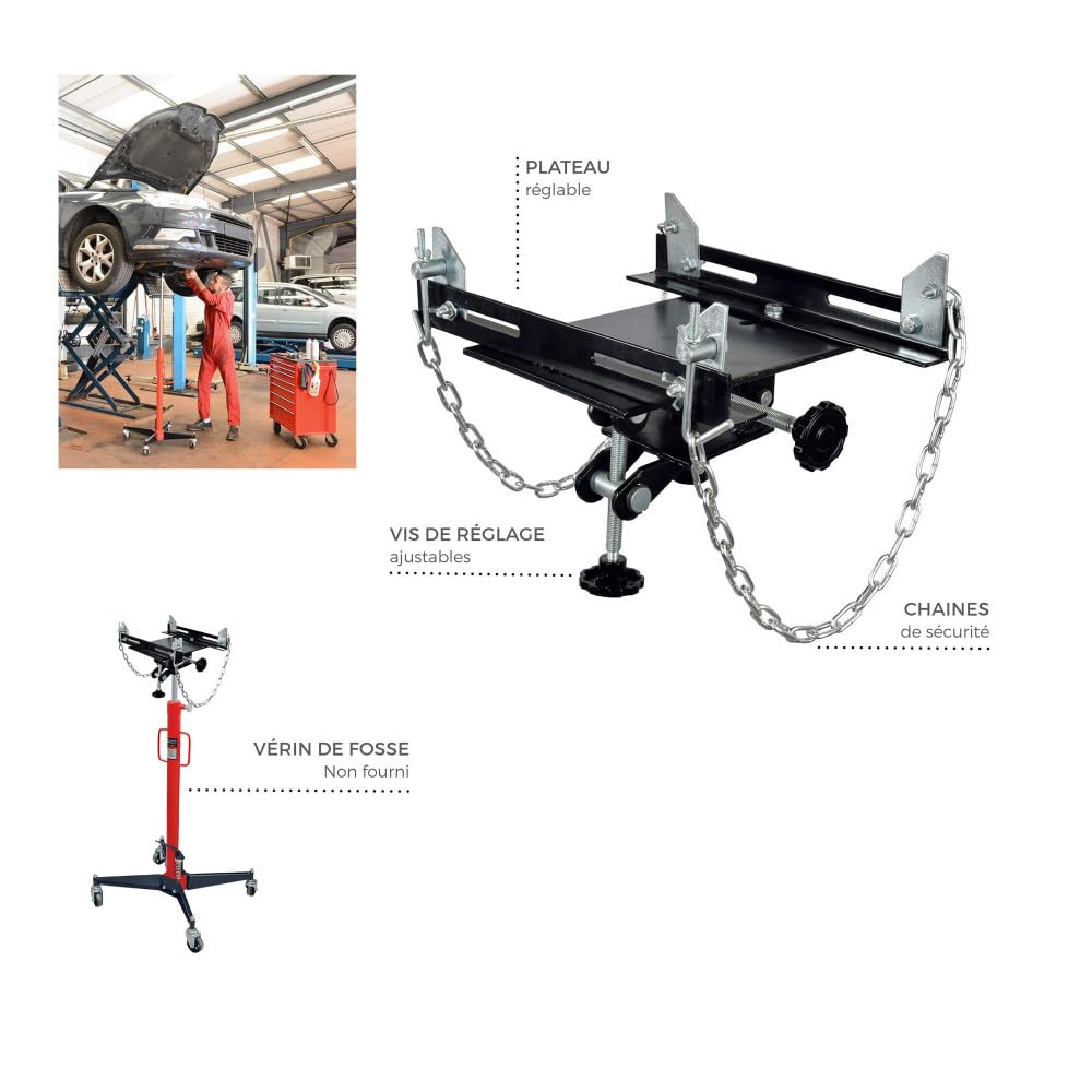 Autobest Tête orientable vérin de Fosse - pour Boite de Vitesse