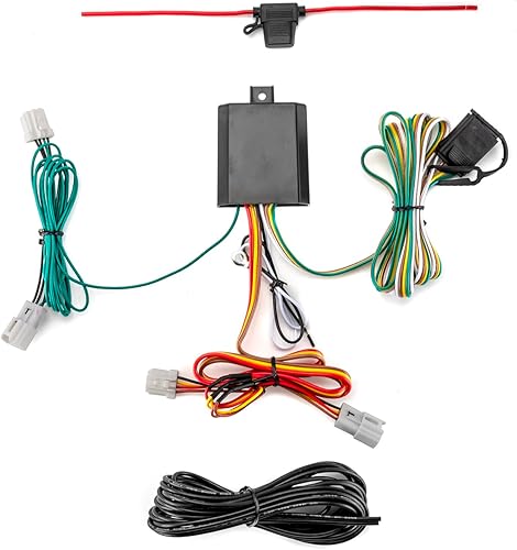 Miniatura 2 de WeiSen Arnés de cableado de remolque personalizado de 4 pines compatible con Nissan Rogue 2008-2020, Infiniti G25, G35, G37, Q60 2007-2015, kit de