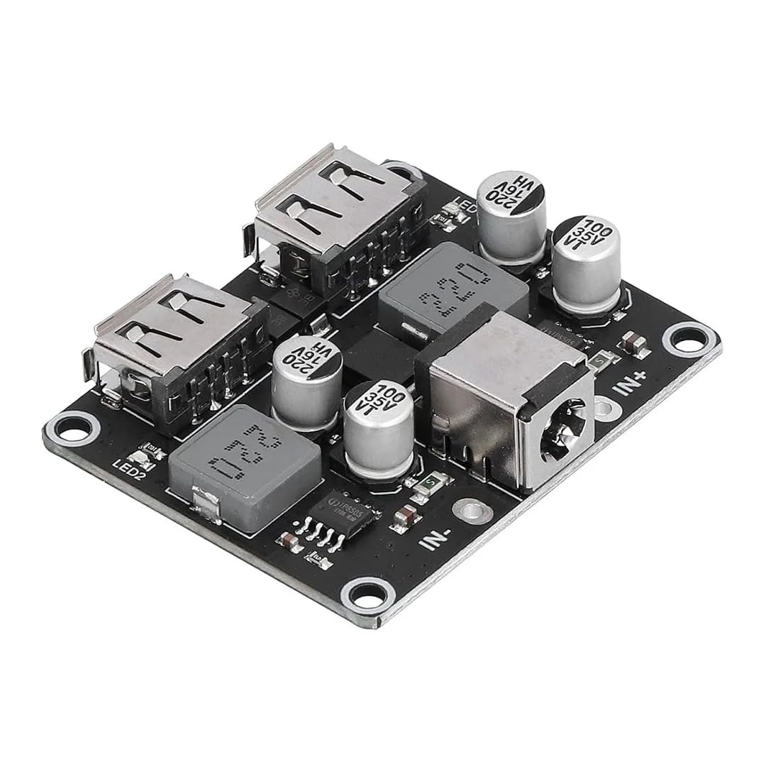 CentIoT - DC-DC Buck Converter 6-32V 9V 12V 24V to USB QC3.0 QC2.0 Charging Step Down Module (Dual USB Output)-picture-19