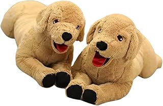 IKEA ゴールデンレトリバー: あなたの家族に最適な家具選び 6 Summer Small Dog Dog Large Plush Toy, Soft Toy, Golden Retriever, Body Pillow, Knee-dog, Realistic, Gosig, Golden 27.6 inches 70 cm