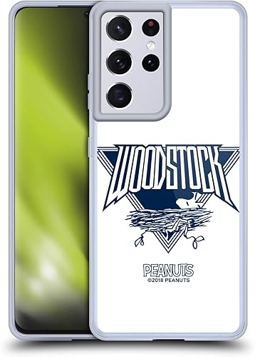 Vista 276 de Head Case Designs Officially Licensed Peanuts Woodstock Insignia Rock Tees Gel Case [Military Grade Protection] Compatible with Samsung Galaxy S22+