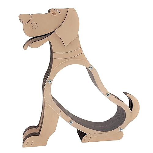Wooden Dog Money Piggy Bank for Kids and Adults - Wooden Personalized Gift for Coins, Tips, Savings