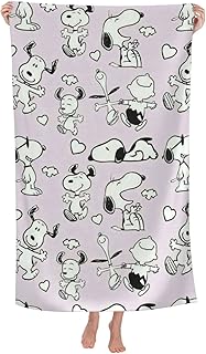 スヌーピー バスタオル 大判 吸水 耐久性 フェイスタオル 速乾 抗菌 防臭 ふわふわ 赤ちゃん用 家庭用 業務用 子供 グッズ キャラクター 人気 プレゼント 80×130cm