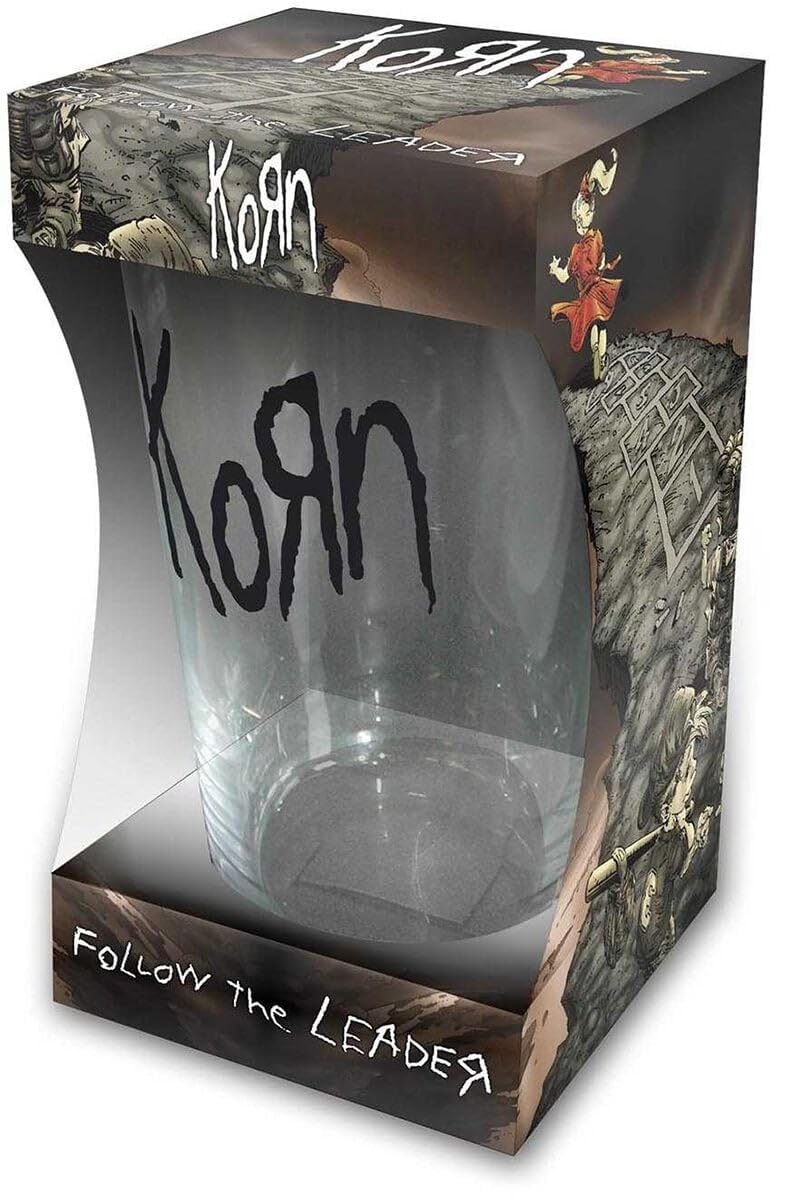 Korn Beer Glass Follow The Leader Boxed One Size