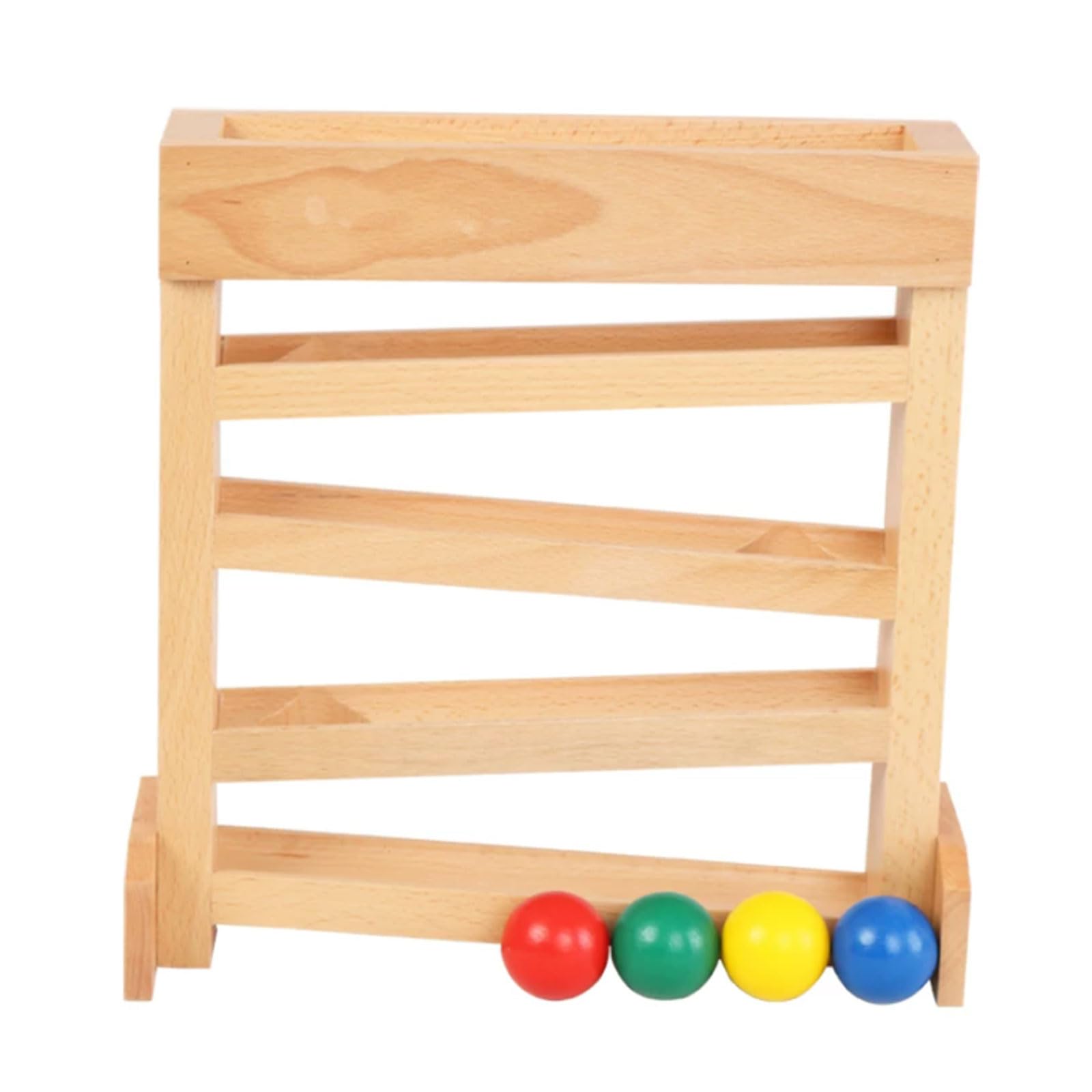 Montessori Visuelles Verfolgungsballrampen | Sensorisches & Ursache-Wirkung-Lernspielzeug für Kleinkinder 1-3 Jahre