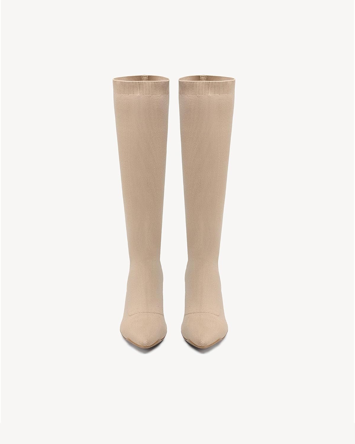 NEWBELLA Boots for Women Knee High 3 in Stiletto Heels Women's Knee-High Boots Pointed Toe Boots - Image 6