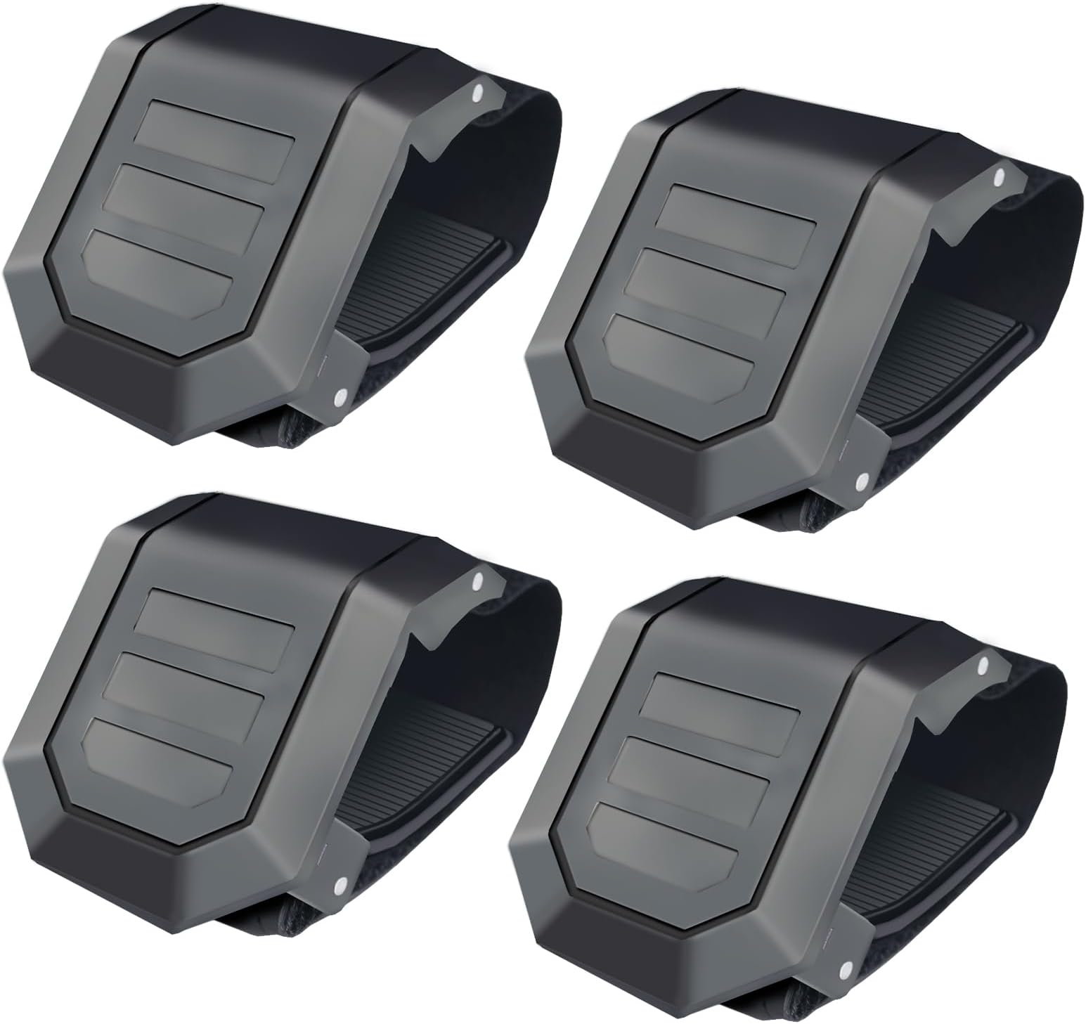 StarknightMT 4PCS UTV Windshield Clamps- Adjustable Universal Windshield Clamp Strap Kit Compatible with Polaris RZR Ranger General Maverick x3 Commander Defender Teryx Talon Pioneer Uforce