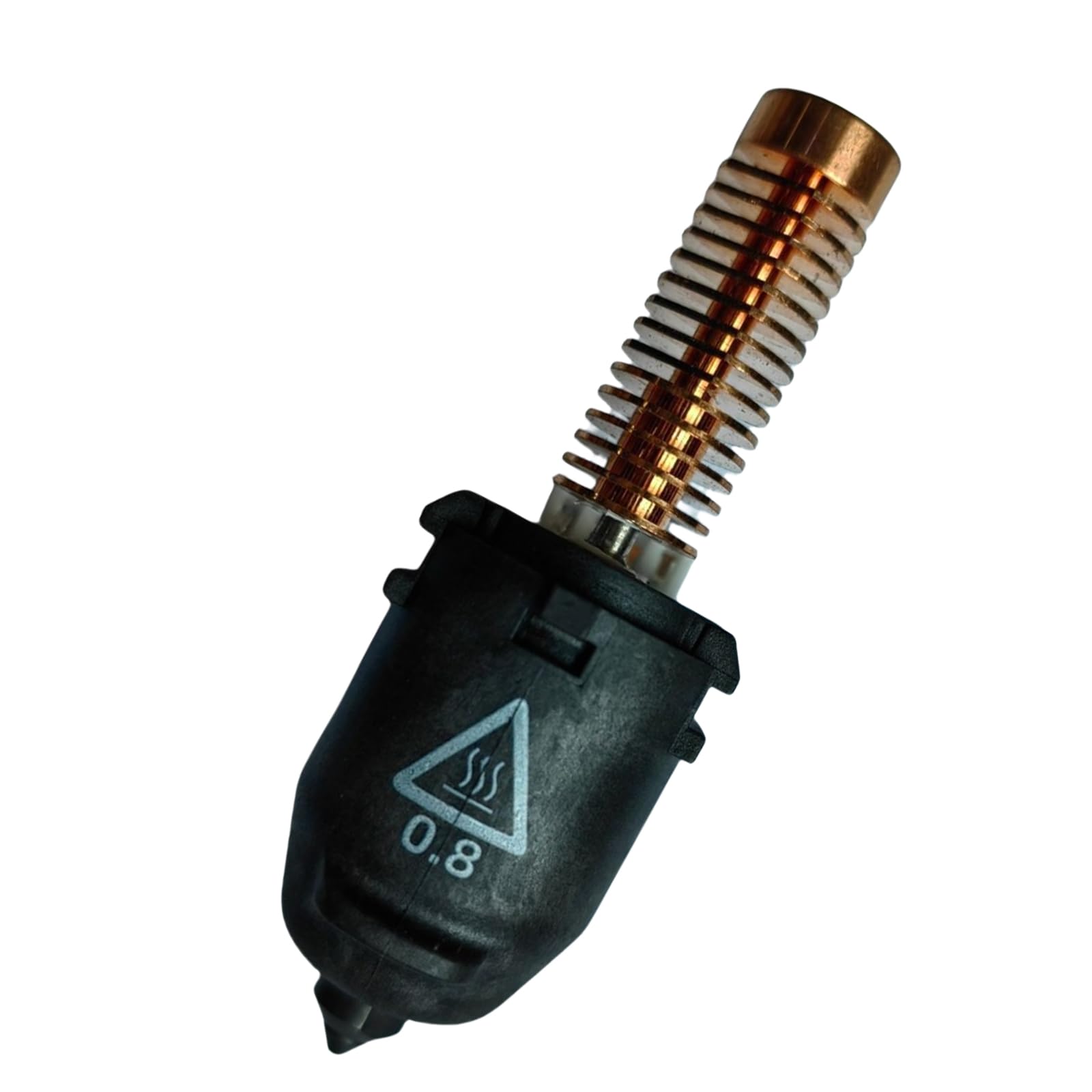 Boquilla de impresora 3D para AD5M 5M 280 ℃ y velocidad de impresión rápida 0, 25/0, 4/0, 6/0, 8 mm boquilla de extrusión