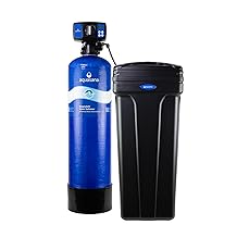 Aquasana SimplySoft  40,000 Grain Water Softener - Whole House Hard Water Reduction - Base Tank & Cabinet System WH-SF40-BASE