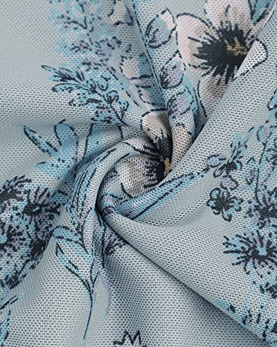 Timeson Ladies Short Sleeve Tops And Blouses,Dressy Tunic Tops For Women V Neck Business Casual Tops For Women Long Shirts For Work Swing No Iron Elbow Length Maternity Tops Office Wear Gray Blue Xl #TOP3