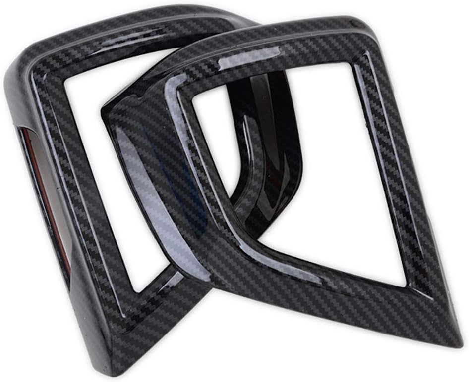 Kadore Interior Front Side Air Condition Vent Outlet Cover Trim for Subaru Crosstrek Impreza Sport Limited Premium 2018 2019 2020 2021 2022 Carbon Fiber 2-pc