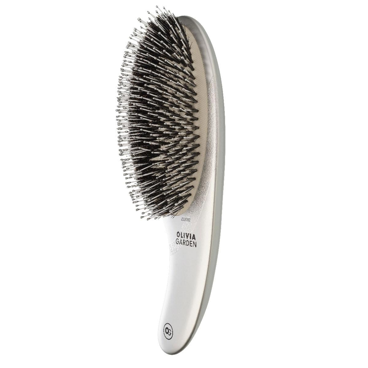 Expert Care Curve Boar Nylon Bristles Saç Fırçası Gümüş