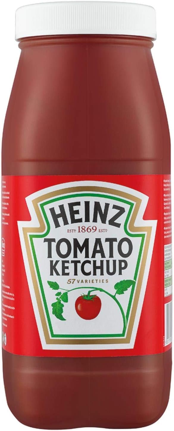 Heinz Tomato Ketchup 2.15L | 100% Natural Tomatoes | Rich Flavor | Easy-Pour Bottles | Perfect for Home & Restaurants | No Artificial Preservatives | Ideal for BBQs & Large Gatherings