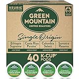 Keurig Green Mountain Coffee Roasters Single Origin Collection Variety Pack, Single-Serve K-Cup Pods, 40 Count