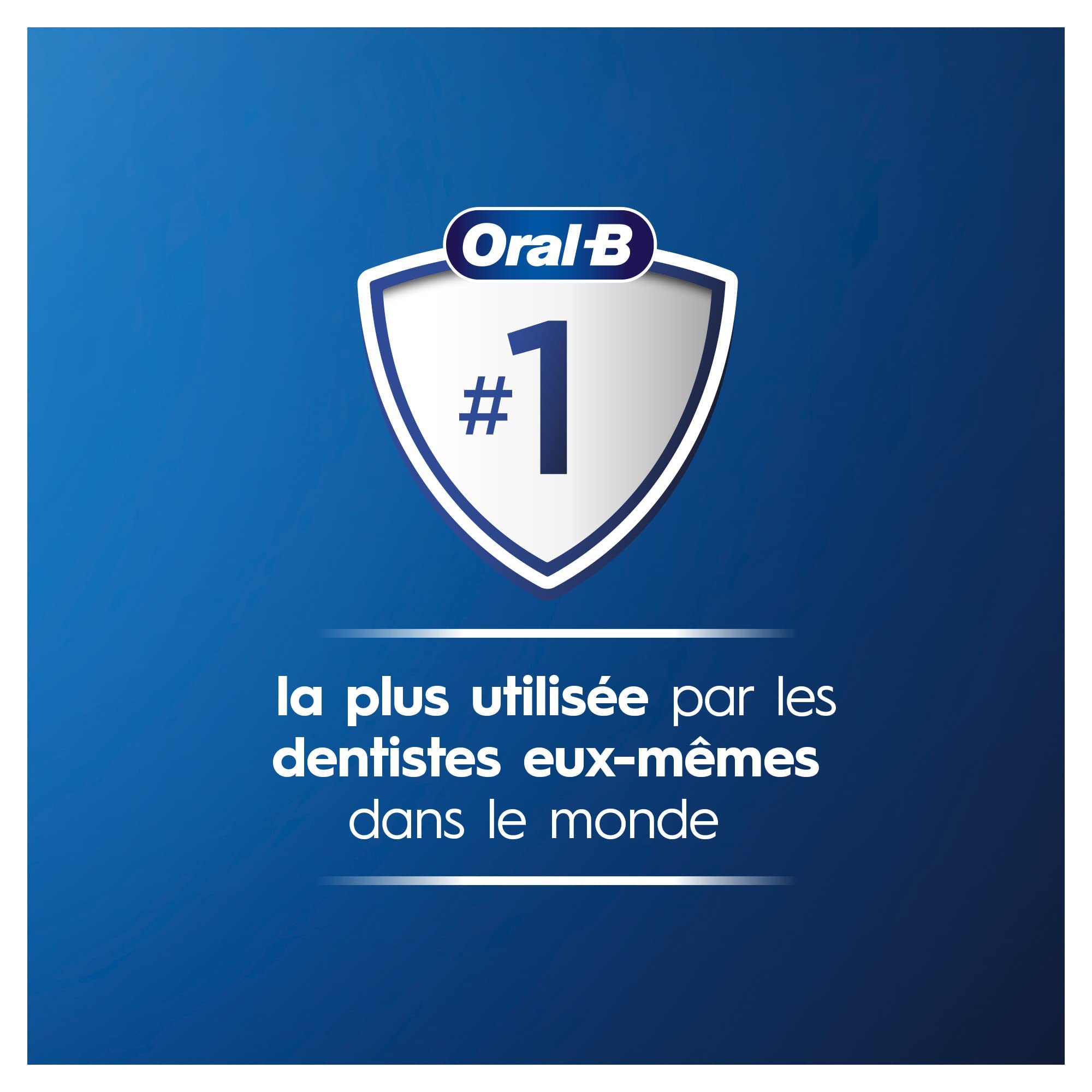 Braun Oral-B Pro 1 - 790 - Brosse À Dents Électrique Rechargeable, Lot De 2 Manches Avec 2 Brossettes